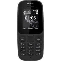 Мобільний телефон Nokia 105 Single Sim New (Black) (A00028356)