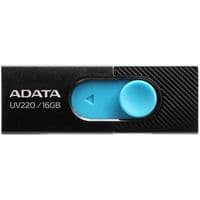 Накопичувач ADATA 16GB USB 2.0 UV220 BLACK / BLUE