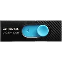 Накопичувач ADATA 32GB USB 2.0 UV220 BLACK/BLUE