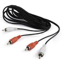 Кабель мультимедийный Cablexpert 2RCA to 2RCA 1.8m (CCA-2R2R-6)