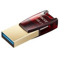 USB флеш накопитель Apacer 64GB AH180 Red Type-C Dual USB 3.1 (AP64GAH180R-1)