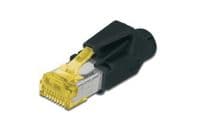 Коннектор DIGITUS RJ45 Cat.6A STP, круглый кабель, с колпачком