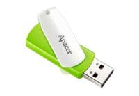 USB флеш накопичувач Apacer 64GB AH335 Green USB 2.0 (AP64GAH335G-1)