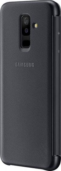 Чехол Samsung Wallet Cover для смартфона Galaxy A6+ (A605) Black
