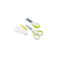 УЦІНКА! Набір Nuvita для догляду за дитиною 0м+ Салатовий Безпечні ножиці з акс.