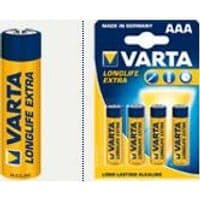 Батарейка VARTA LONGLIFE AAA BLI 4 ALKALINE