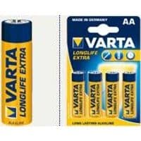 Батарейка VARTA LONGLIFE AA BLI 4 ALKALINE