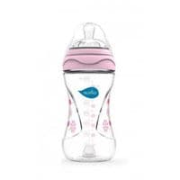 Бутылочка для кормления Nuvita Mimic 250 мл 3м+ Антиколиковая, розовая NV6030 Pink