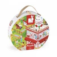 Пазл Janod J02776 Ветеринарна клініка 36 ел.