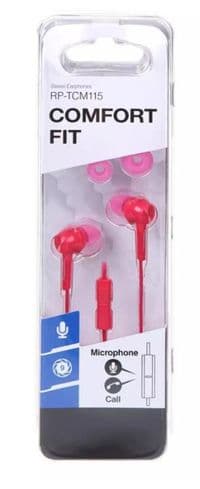 Навушники PANASONIC RP-TCM115GC Pink (RP-TCM115GC-P)