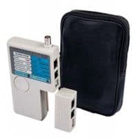 Тестер кабельний ESERVER RJ45 STP & UTP, RJ12, BNC, USB (WT-4065)