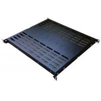 Полка 19" ESERVER 1U глуб. 500 мм. (PS-1U-500-B)