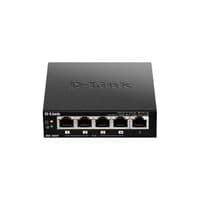 Коммутатор D-Link DGS-1005P 5xGE (4xPoE, 1xUplink), 60W PoE-бюджет