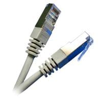 Патч-корд KINGDA RJ45, FTP 5e, 2.0m, 24AWG, CU, (KD-PAFT4200GY) серый