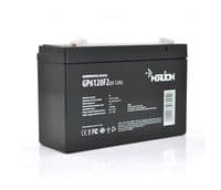 Аккумуляторная батарея MERLION AGM GP6120F2 6 V 12Ah ( 150 x 50 x 95 (100) ), 1.87 kg Q10