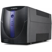 Джерело безперебійного живлення Vinga LED 600VA plastic case + with USB + RJ45 (VPE-600PU)