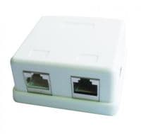 Розетка NCAC-FS-SMB2, з мережевим роз'ємом категорії 6