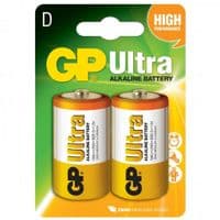 Батарейка D GP Ultra LR20 * 2 GP (13AU-U2/13AU-UE2)