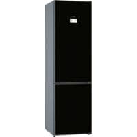 Холодильник Bosch KGN39LB306 з нижньою морозильною камерою - 203x60x66/366 л/No-Frost/А++/чорне скло