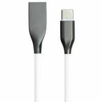 Кабель PowerPlant USB-USB Type-C, 2м White (CA910748)