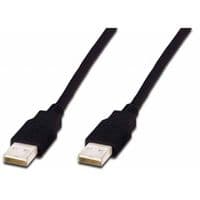 Кабель ASSMANN USB 2.0 (AM/AM) 3m, black