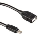 Дата кабель USB 2.0 AF to mini-B 5P OTG Atcom (12822)