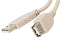 Дата кабель подовжувач USB 2.0 AM/AF Atcom (3790)