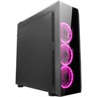 Корпус CHIEFTEC Gaming Scorpion II Tempered Glass Edition,без блока живлення,прозора бокова стінка,2xUSB3.0