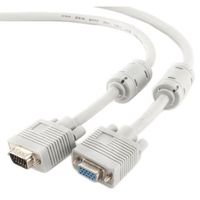 Кабель подовжувач VGA 1.8m з ферритом GMB CC-PVGA X-6