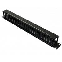 Кабельний організатор EPNew 19" 1U с крышкой (PLMN-060Z)
