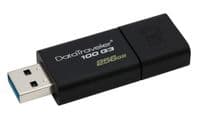 USB флеш накопичувач Kingston 256GB DT 100 G3 Black USB 3.0 (DT100G3/256GB)