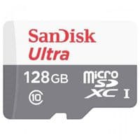 Карта памяти SanDisk Ultra USD,80MB/s,C10,UHS,White/Grey Card (SDSQUNS-128G-GN6MN)