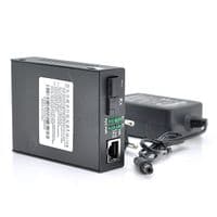 Медіаконвертер Merlion 10/100Base-TX to 100Base-F 1310нм, SM, SC/RJ-45, 25 км (1310 WDM)
