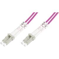 Оптический патч-корд DIGITUS LC/UPC-LC/UPC,50/125 OM4,duplex,2m