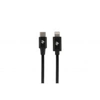 Кабель 2E USB 2.0 Type-C to Lightning USB Cable Alumium Shell Cable, 1m