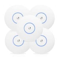Точка доступу Ubiquiti UAP-AC-SHD - UniFi Wave2 AC AP, Security and BLE, 5-Pack