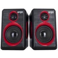 Компьютерная акустика ERGO S-165 USB 2.0 красный/черный
