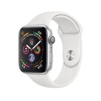 Смарт-часы Apple Watch Series 4 GPS, 44mm Silver Aluminium Case with White Sport Band, Model A1978