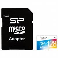 Карта памяти Silicon Power Class 10 UHS 128GB microSDXC + SD adapter