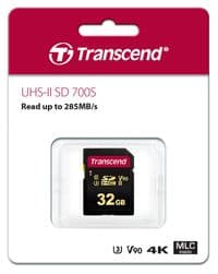 Карта памяти Transcend 32GB SDHC class 10 UHS-II U3 V30 MLC (TS32GSDC700S)
