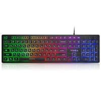 Клавіатура Vinga KB410 black