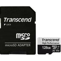 Карта памяти Transcend 128GB microSDXC C10 UHS-I U3 A2 R100/W85MB/s + SD