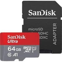 Карта памяти SanDisk Ultra Android microSDXC 64GB + SD Adapter 100MB/s A1 Class 10 UHS-I - Imaging Packaging