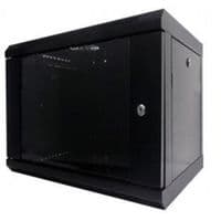 Шафа настінна Hypernet 9U 19 "600x350 (WMNC-35-9U-FLAT-BLACK)