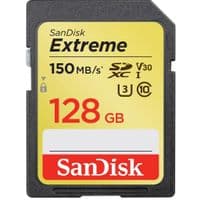Карта памяти SanDisk 128GB SDXC C10 UHS-I U3 R150/W70MB/s Extreme