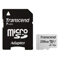 Карта памяти Transcend 256GB microSDXC C10 UHS-I R95/W45MB/s + SD адаптер