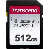 Карта памяти TRANSCEND TS512GSDC300S 512GB UHS-I U3 SD Card