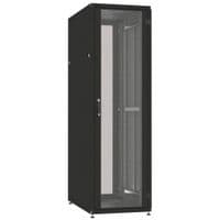 Шкаф ZPAS 19" 24U 600x1000, перфор.двери WZ-IT-246010-44AA-4-161-FP, черный