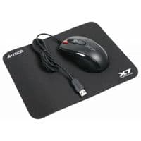 Комплект миша A4Tech X-710BK+ килимок X7-200MP