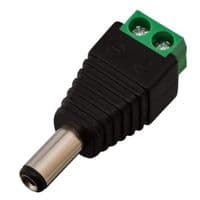 Конектор GreenVision GV-DC male 100шт/уп. (3587)